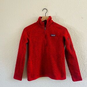 Patagonia Half Zip Red Pullover